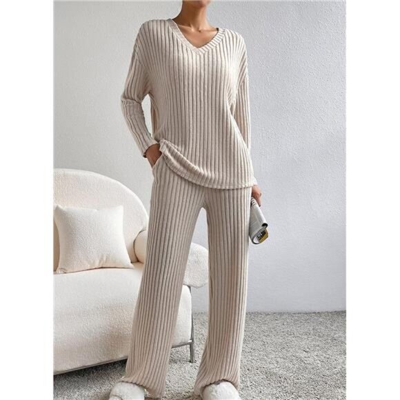 Women's Pajama Set, 2 Piece Lounge Sets - Picture 2 of 7